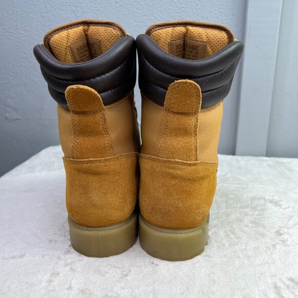 Brahma Suede Hiking Boots size 10 Men Wheat Tan Lace Up Barely Worn - Picture 4 of 8